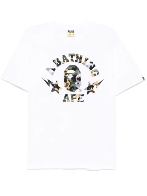 A BATHING APE® playera 1st camo razy STA