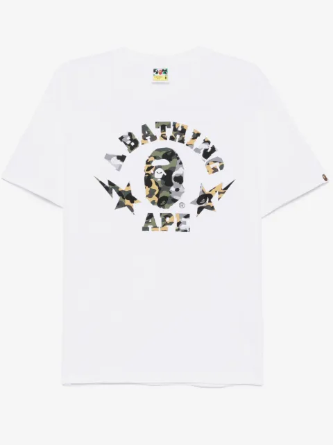 A BATHING APE® 1st Camo Crazy STA College-T-Shirt
