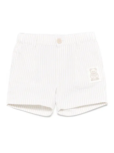 Moschino Kids striped shorts