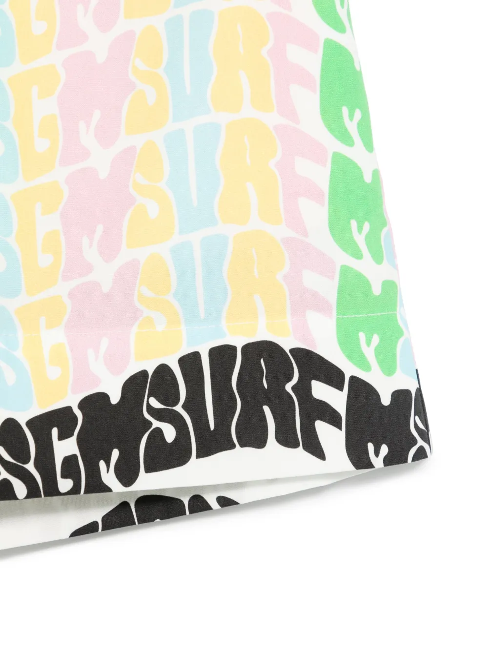MSGM Kids Shorts van popeline Wit