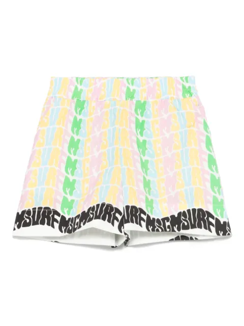 MSGM Kids poplin shorts