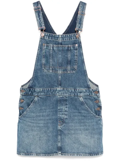 7 For All Mankind vestido estilo overol de mezclilla
