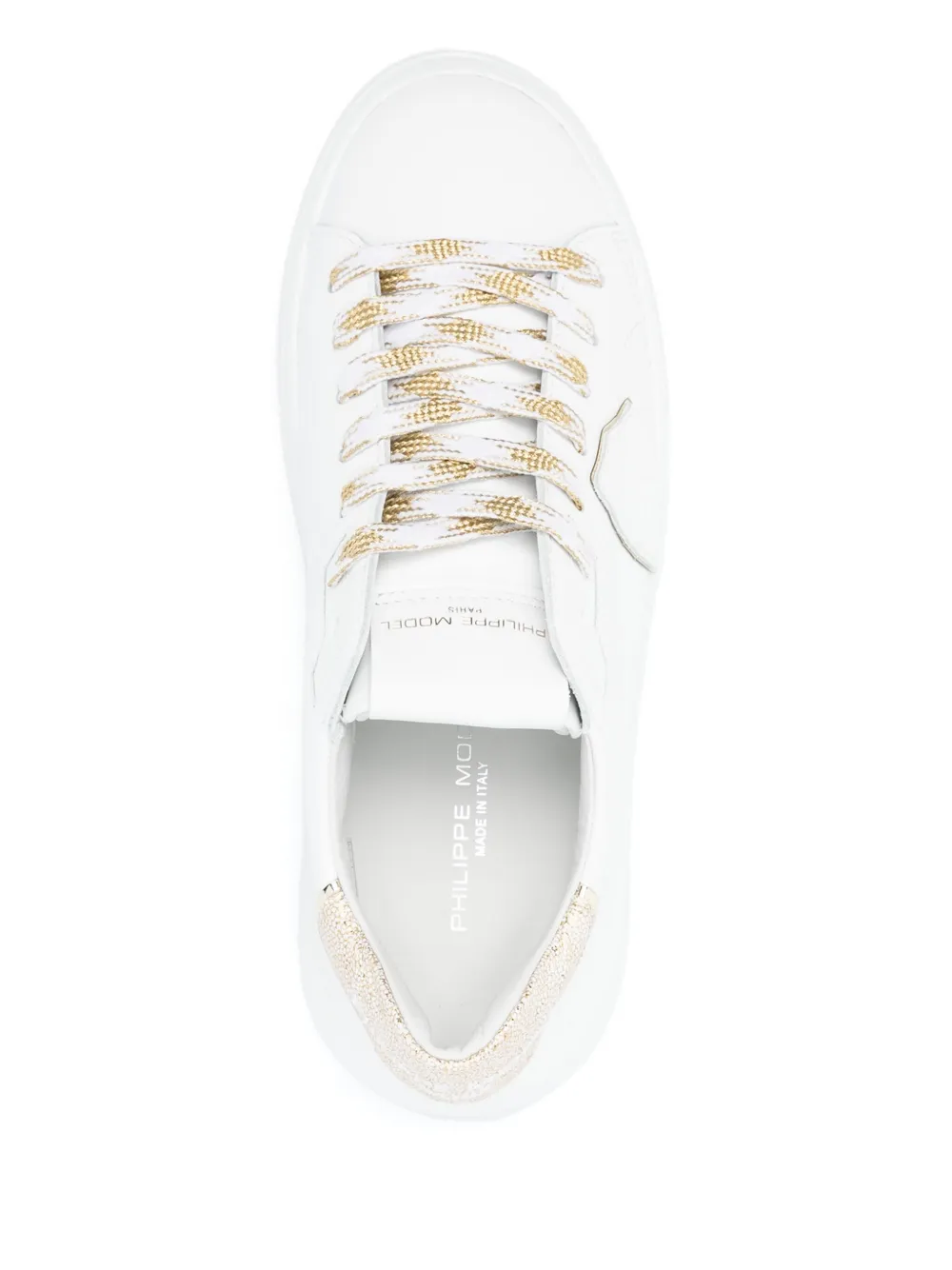 Philippe Model Paris Temple sneakers Wit