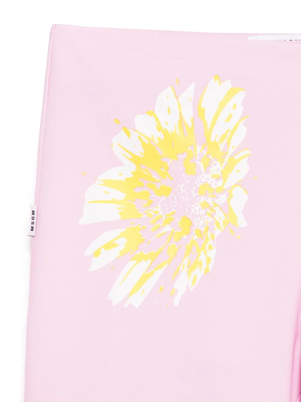 Msgm Crepe Trousers In Pink