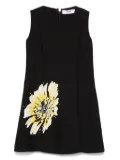 MSGM Kids floral-print dress - Black