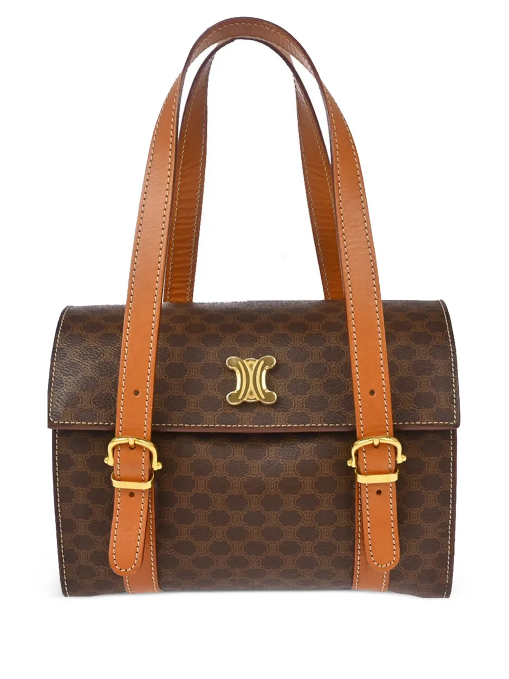 Céline Pre-Owned sac cabas à motif Macadam (années 1990-2000) - Marron