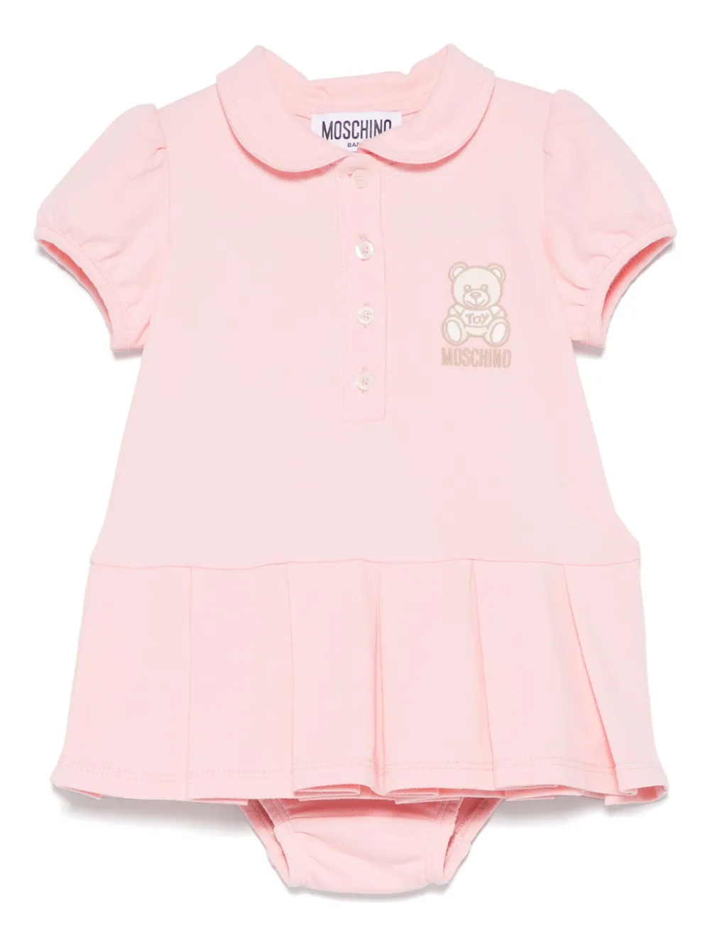 Moschino Kids Teddy Bear jurk Roze