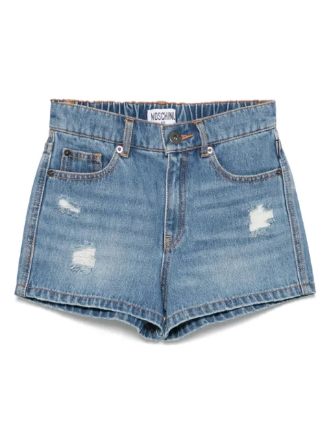Moschino Kids Shorts con applicazione Teddy Bear