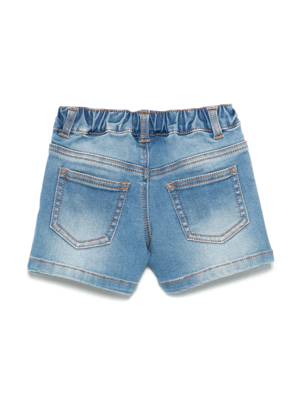 Moschino Kids Teddy Bear spijkershorts - Blauw