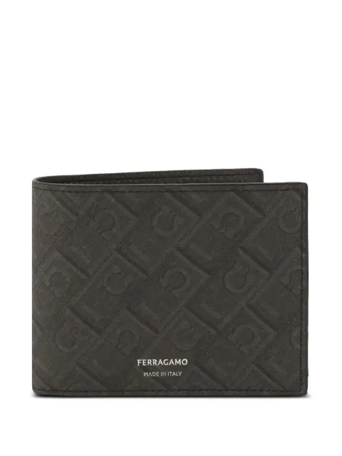 Ferragamo logo-print wallet 