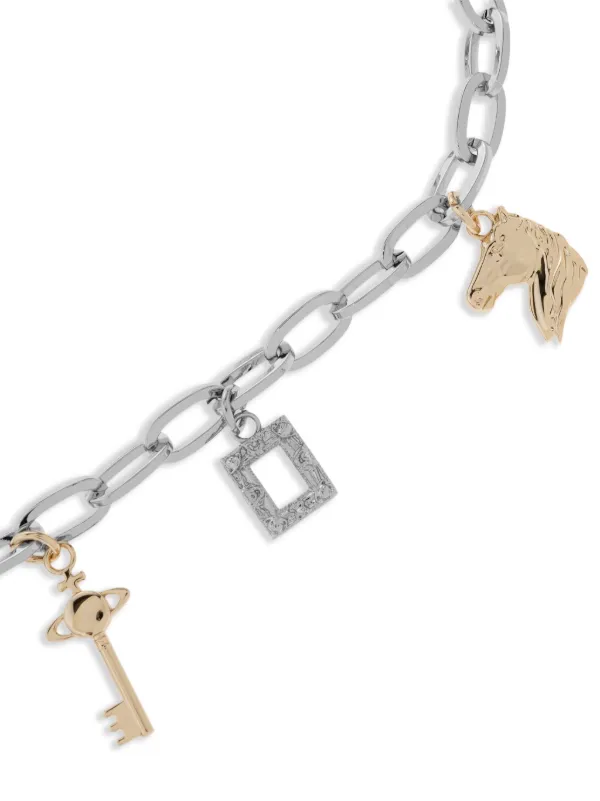 Vivienne Westwood Charm Belt | Silver | FARFETCH
