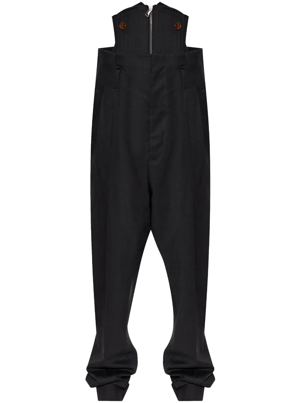 Vivienne Westwood corset-style trousers – Black