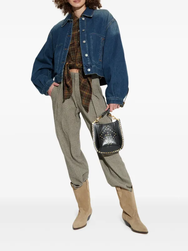 【関税込み】Isabel Marant ブルー Josephine デニムジャケット ISABEL MARANT Josephine デニムジャケット | ブルー | FARFETCH JP
