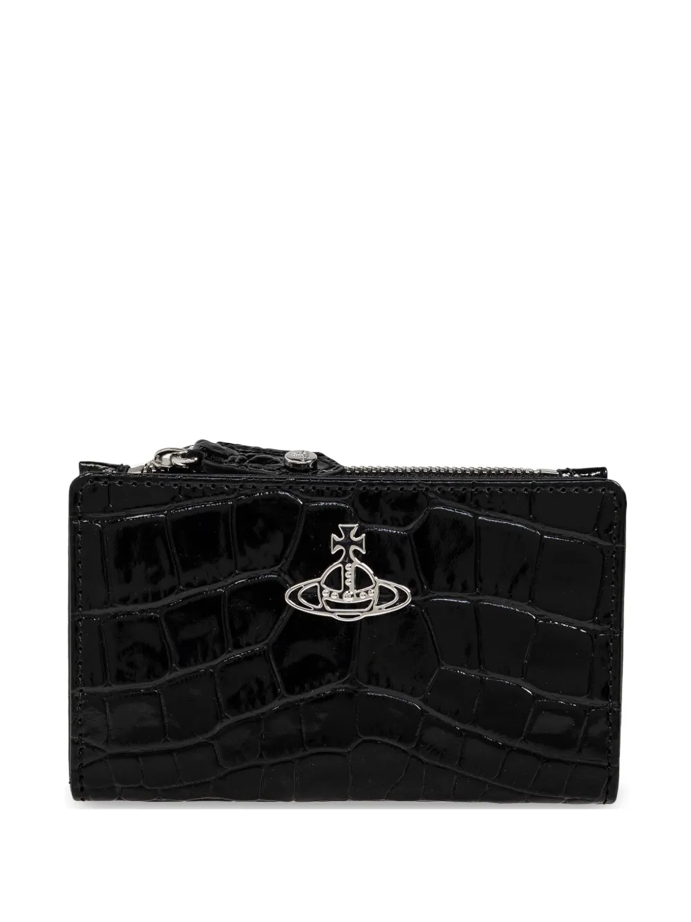 Vivienne Westwood Leren portemonnee Zwart
