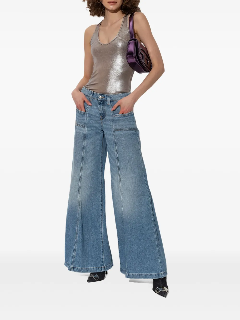 Diesel D-Akii jeans Blauw