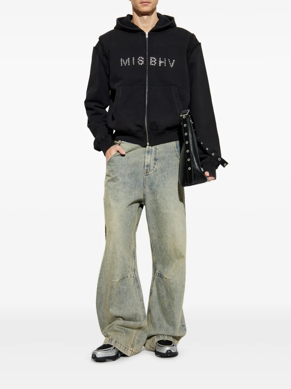 MISBHV Star Teddy hoodie - Zwart