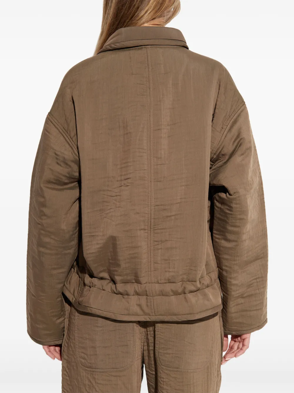 Isabel Marant Étoile Long-sleeved Casual Jacket In Neutrals