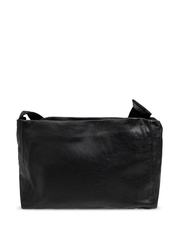 discord【Yohji Yamamoto】PVC shoulder discord Yohji Yamamoto PVC SHOULDER BAG / SHRINK COW LEATHER