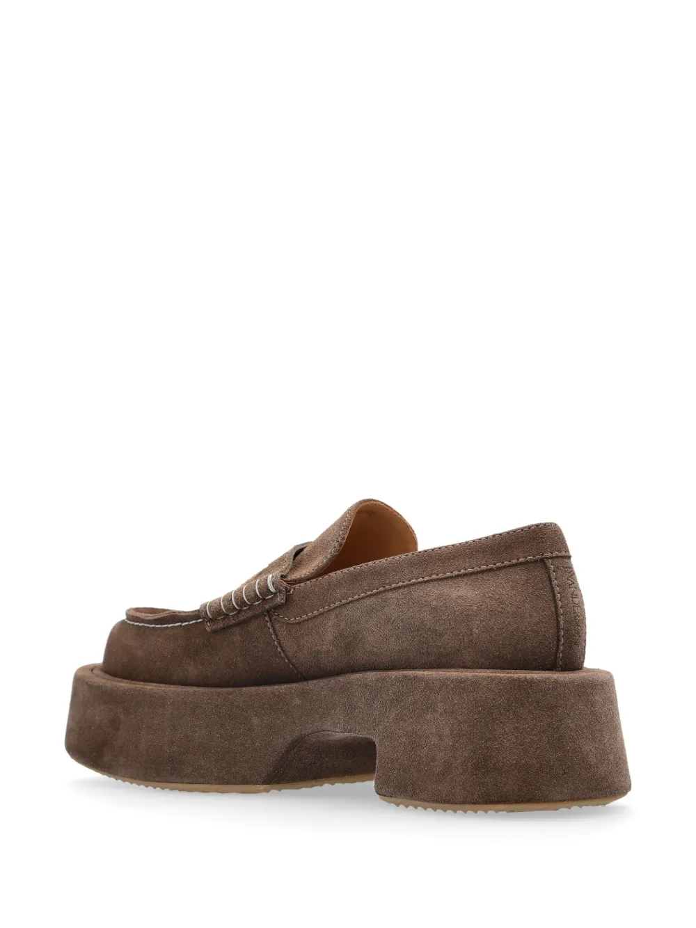 JW Anderson 50 mm loafers met plateauzool Bruin