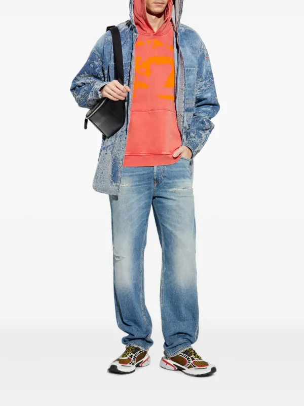 Diesel Diesel D-Dewny-Hood シャツ | ブルー | FARFETCH JP