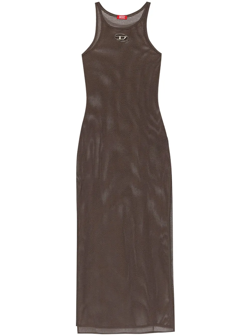 Diesel Jennifer maxi-jurk Bruin