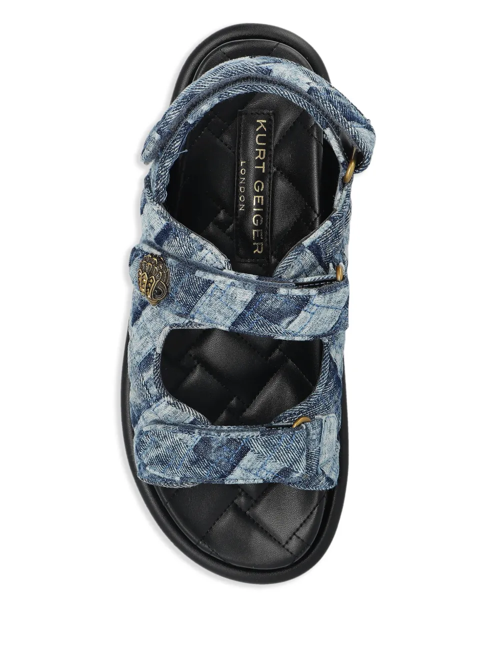 Kurt Geiger London Orson sandalen Blauw