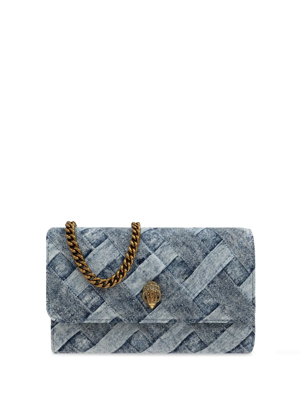 Kurt Geiger London ケンジントン クラッチバッグ - ブルー Kurt Geiger London ケンジントン クラッチバッグ - ブルー