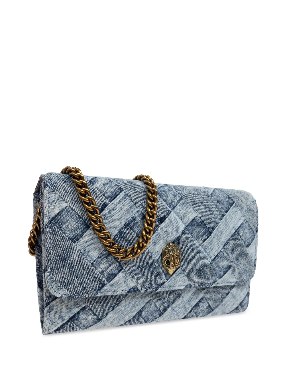 Kurt Geiger London Kensington clutch Blauw