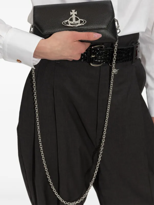 Vivienne Westwood Orb クラッチバッグ | ブラック | FARFETCH JP