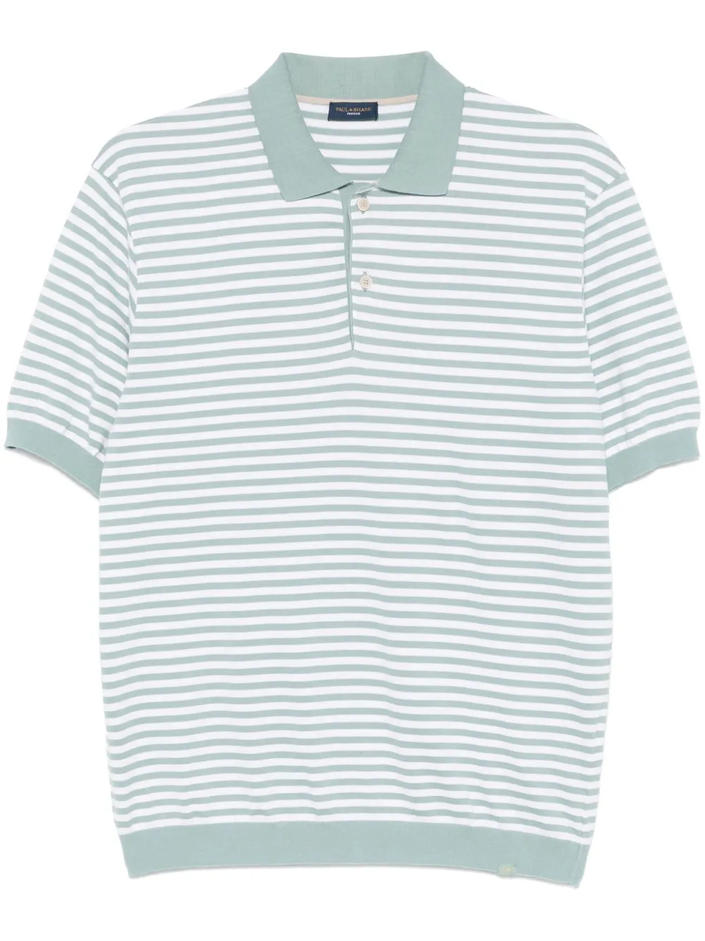 Paul & Shark playera tipo polo con rayas estampadas | verde | Image 1
