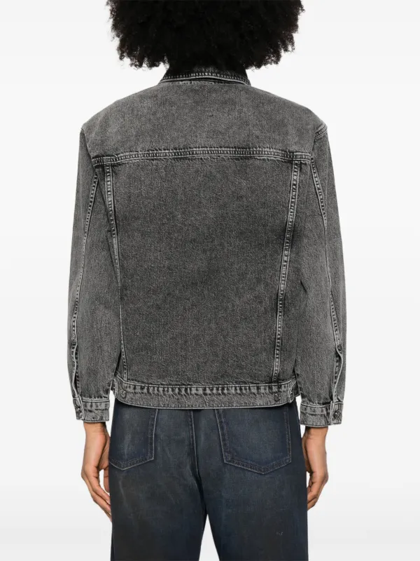 【関税込み】ANINE BING グレー Rory デニムジャケット ANINE BING Rory Jacket | Grey | FARFETCH
