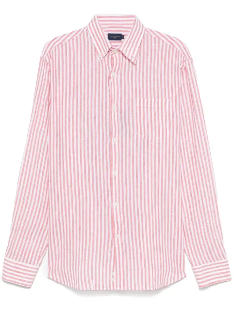 Paul & Shark camisa con rayas estampadas