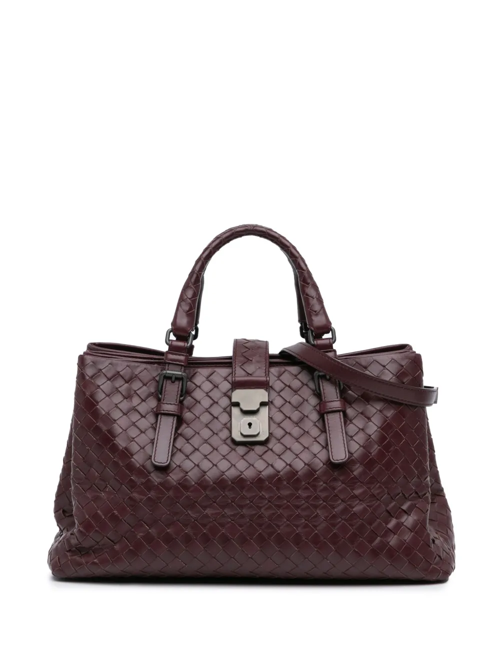 2012-2024 Small Nappa Intrecciato Roma satchel