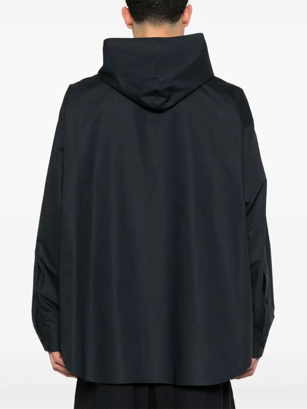 Balenciaga Overhemd met capuchon Blauw