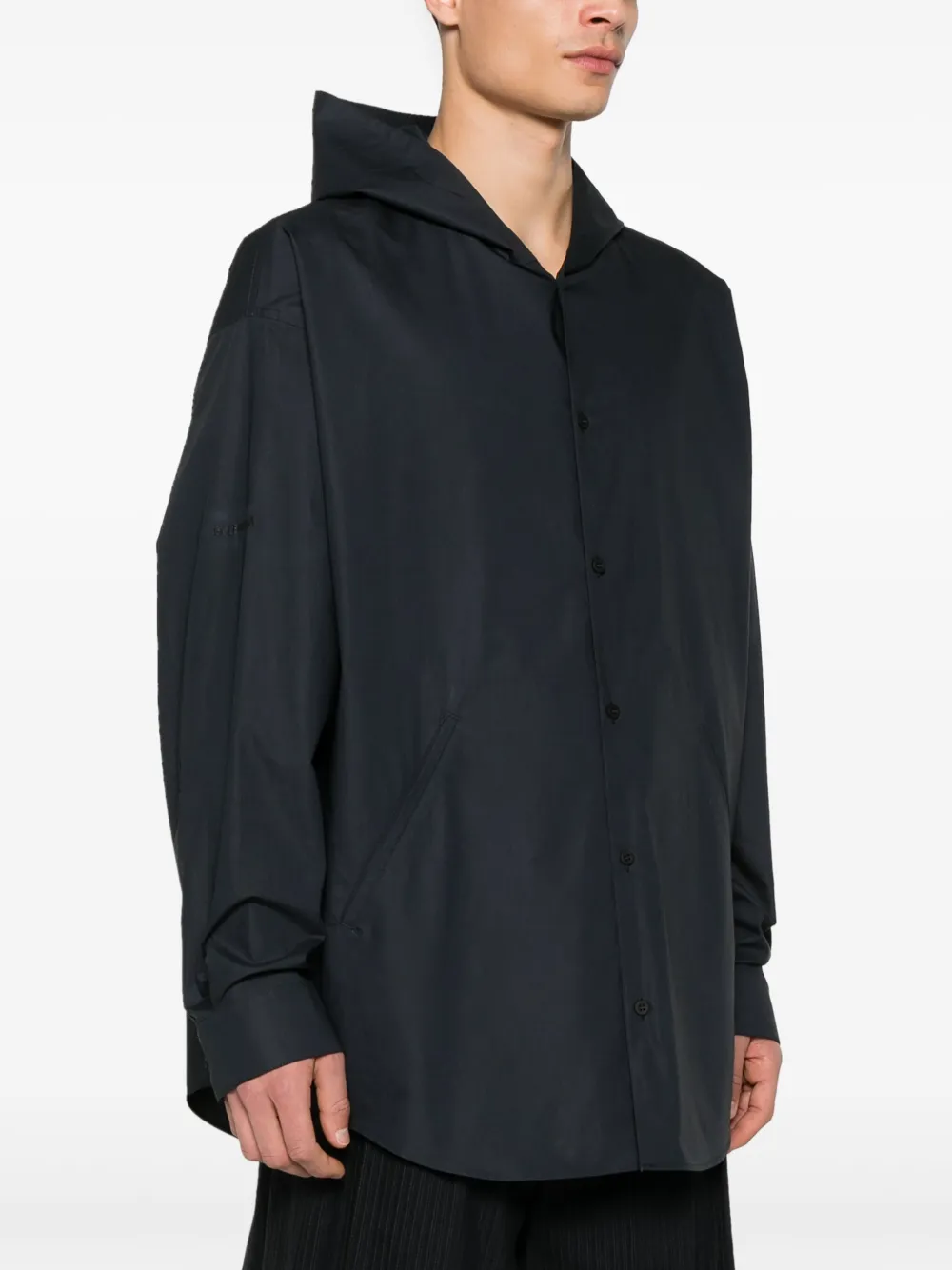Balenciaga Overhemd met capuchon Blauw