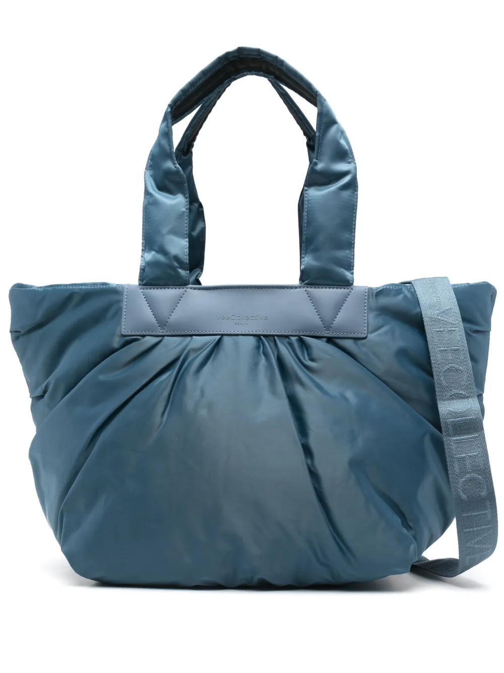 VeeCollective medium Caba tote bag | Blue | Image 1