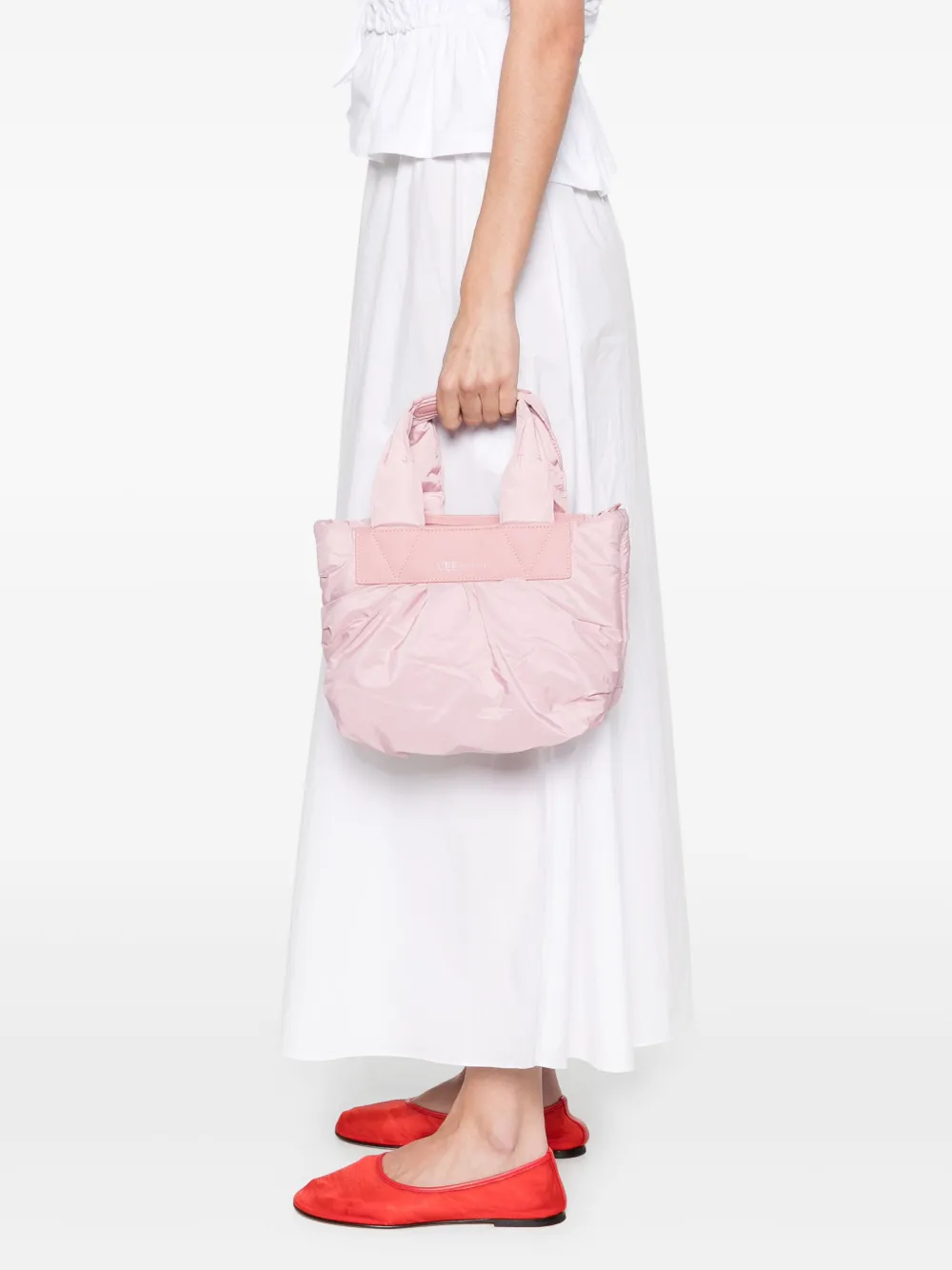 VeeCollective Kleine Caba shopper - Roze