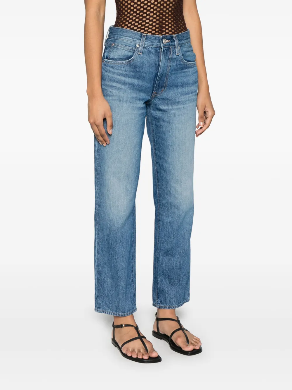 Shop Slvrlake Sophie Jeans In Blue