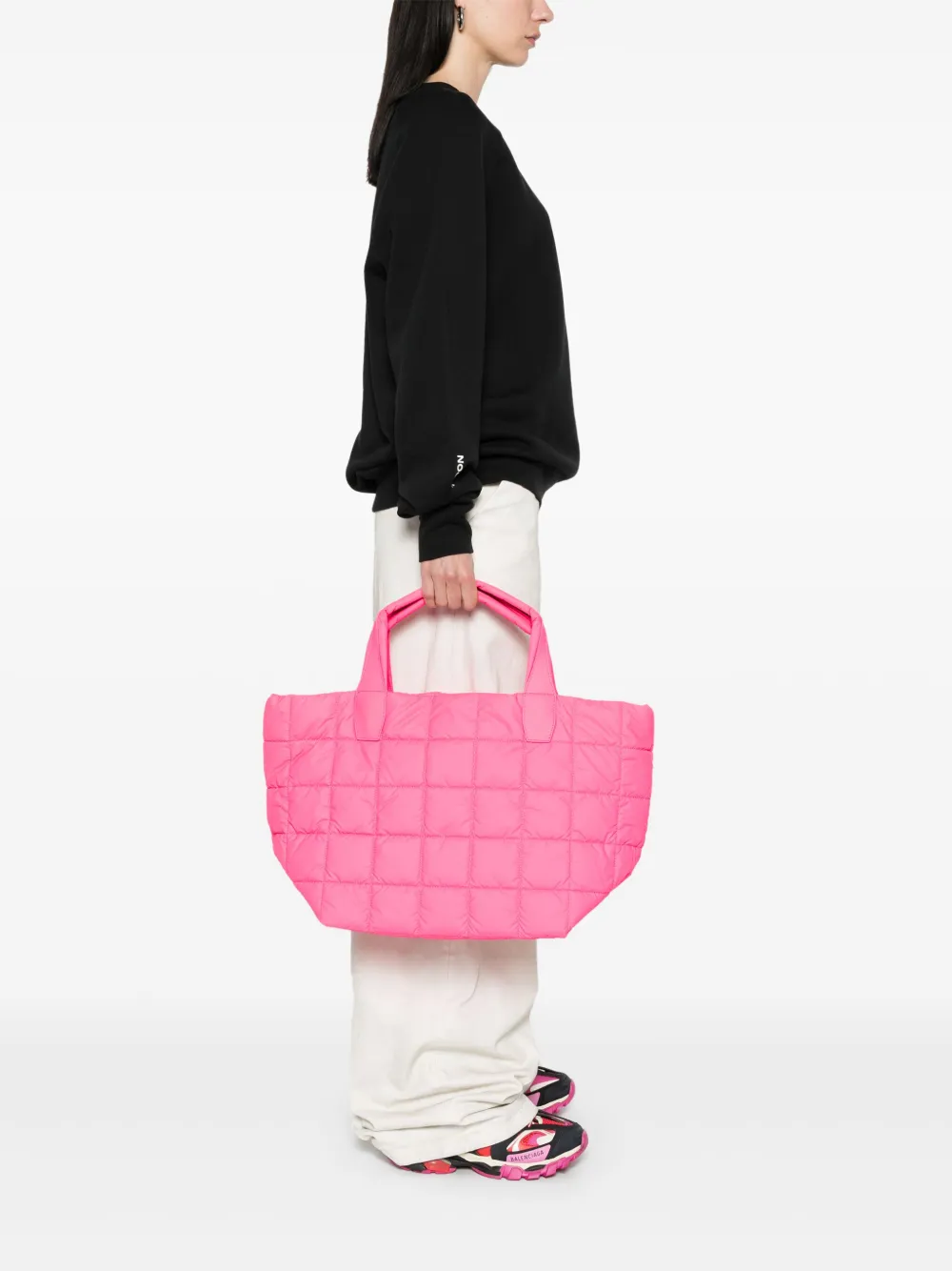 VeeCollective Porter medium shopper - Roze