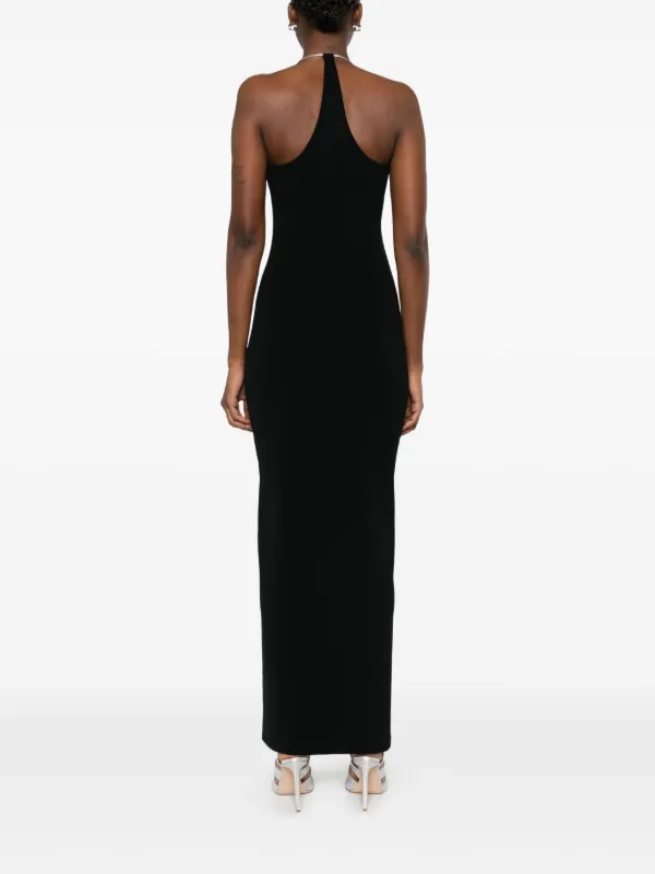 【関税込み】Christopher Esber ブラック ベール マキシドレス Christopher Esber Levitate Maxi Dress | Black | FARFETCH