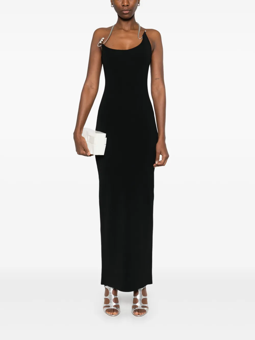 Christopher Esber Levitate maxi-dress - Zwart