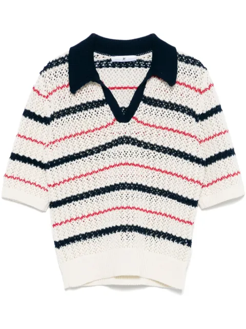 PT Torino playera tipo polo a rayas