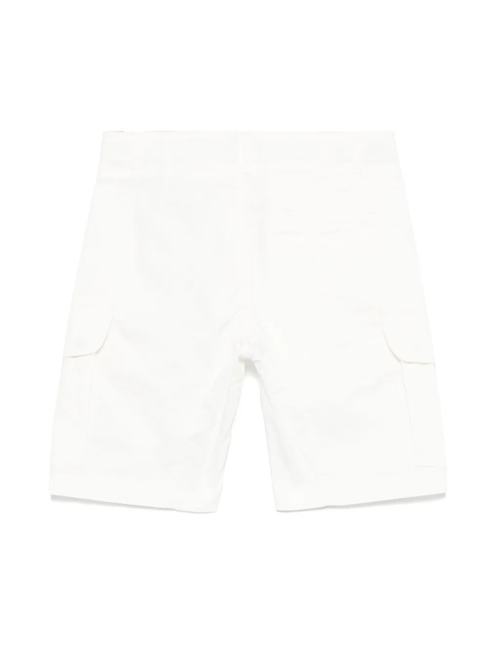 C.P. Company Kids Shorts met lensdetail - Wit