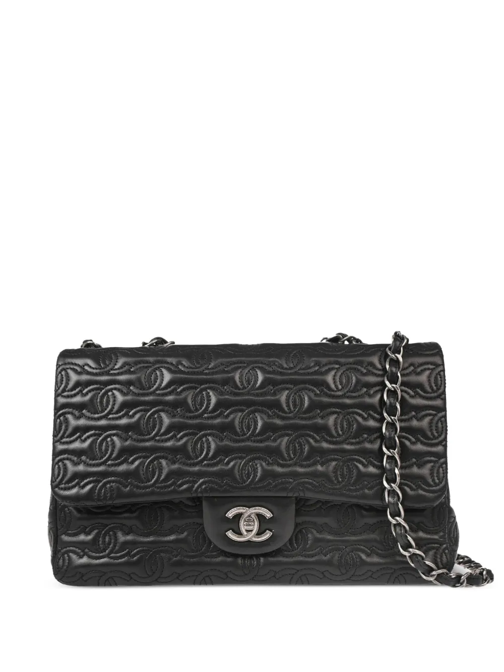 CHANEL Pre-Owned sac porté épaule à matelassage CC (2014) | noir | Image 1