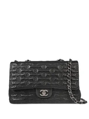 CHANEL Pre-Owned 1995 Mademoiselle Classic Flap Shoulder Bag CHANEL Pre-Owned 1995 Mademoiselle Classic Flap Shoulder Bag
