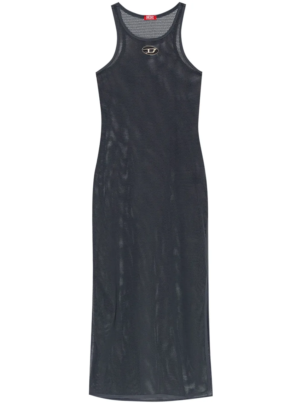 Diesel Jennifer-Utlt maxi-dress Grijs