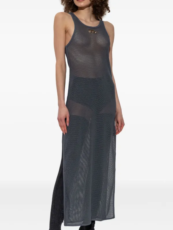 【送料&関税込】Diesel Dress Jennifer-utlt Diesel Jennifer-Utlt Maxi Dress | Grey | FARFETCH