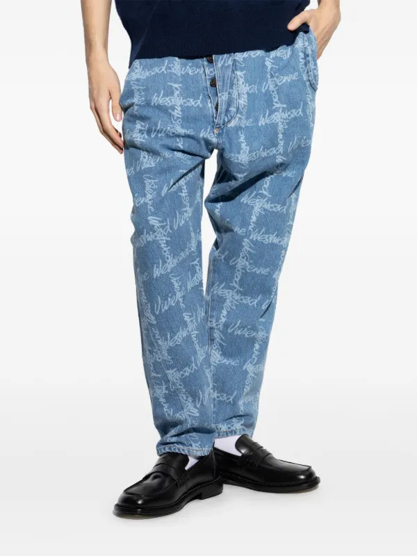 Vivienne Westwood Drunken ジーンズ | ブルー | FARFETCH JP