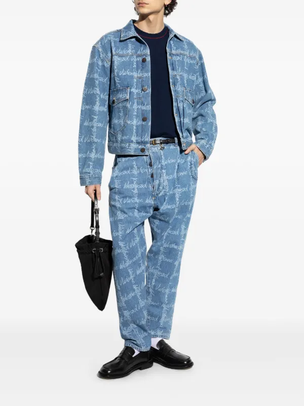 Vivienne Westwood Drunken Jeans | Blue | FARFETCH