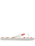 Diesel Sa-Rio flip flops - White